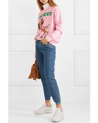 Gucci Printed Cotton Jersey Sweatshirt