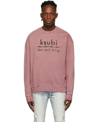 Ksubi Red Real Biggie Vino Sweatshirt