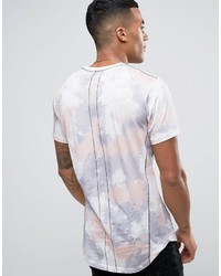 Religion T Shirt With All Over Tie Dye Print