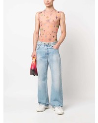 Walter Van Beirendonck Semi Sheer Tank Top