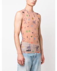 Walter Van Beirendonck Semi Sheer Tank Top