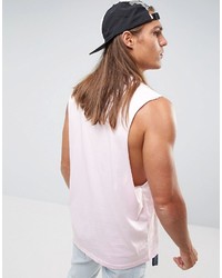 Asos Sleeveless T Shirt With Dropped Armhole And Dreamers Dream Print