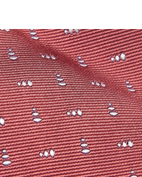 Turnbull & Asser 8cm Embroidered Silk Twill Tie
