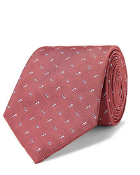 Turnbull & Asser 8cm Embroidered Silk Twill Tie