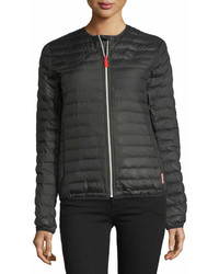Hunter Boot Quilted Puffer Zip Front Thermolite Jacket