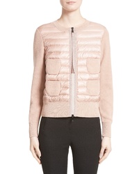 Moncler Coreana Quilted Knit Jacket
