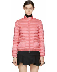 Moncler Pink Down Lans Jacket