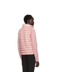 Moncler Pink Knit Jacket