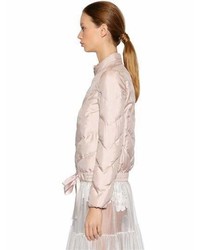 Moncler Gamme Rouge Pirouette Silk Twill Down Jacket