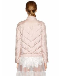 Moncler Gamme Rouge Pirouette Silk Twill Down Jacket