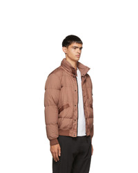 Stone Island Red Down Puffer