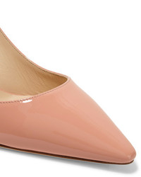 Jimmy Choo Romy Patent Leather Pumps Pastel Pink