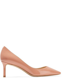 Jimmy Choo Romy Patent Leather Pumps Pastel Pink
