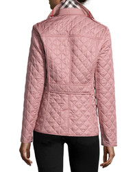 Burberry Ashurst Quilted Jacket Pink