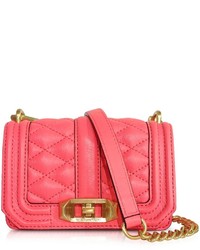 Pink Quilted Leather Bag