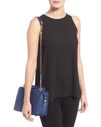 Fendi Dotcom Click Quilted Leather Shoulder Bag Pink