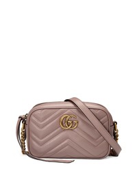 Gucci Gg Marmont 20 Matelasse Leather Shoulder Bag
