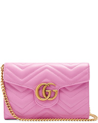 Gucci Gg Marmont Quilted Leather Cross Body Bag