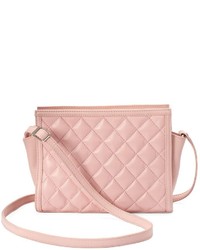 Ili Leather Quilted Crossbody Bag