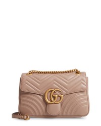 Gucci Medium Gg Marmont 20 Matelasse Leather Shoulder Bag