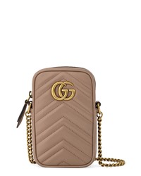 Gucci Mini Quilted Leather Crossbody Bag