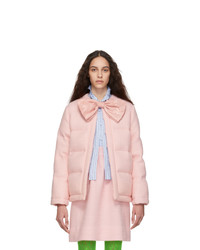 Pink Quilted Tweed Jacket