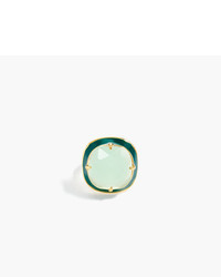 J.Crew Enamel And Crystal Ring