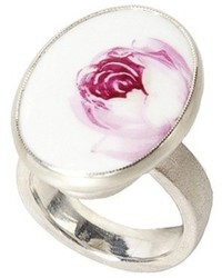 Materia Prima Rose Silver Ring