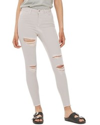 Topshop Jamie Ripped High Rise Skinny Jeans