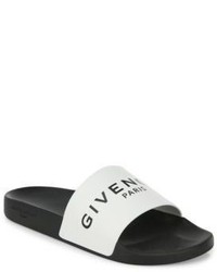 Givenchy Logo Rubber Slides