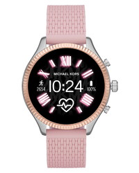Pink Rubber Watch