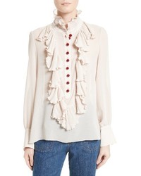 See by Chloe Ruffle Front Blouse