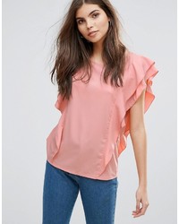Vila Top With Ruffle Detail