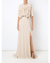 Olympiah Front Slits Gown