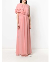 Pinko Long Ruffle Dress