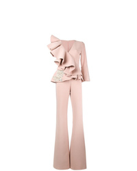 Loulou Ruffled Front Jumpsuit
