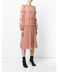 N°21 N21 Ruffled Midi Dress