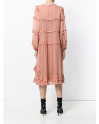 N°21 N21 Ruffled Midi Dress