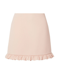 Miu Miu Ruffled Cady Mini Skirt