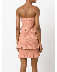 Drome Ruched And Ruffled Dress