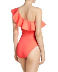 Ted Baker London Ruffle One Piece Swimsuit