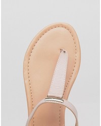 Call it SPRING Blinder Blush Toe Post Sandals