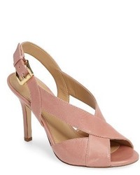 Women's Pink Sandals by MICHAEL Michael Kors | Lookastic