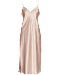 Saint Laurent Sleeveless Silk Satin Gown