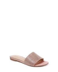 JEWEL BADGLEY MISCHKA Khaleesi Crystal Slide Sandal