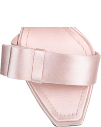 Christian Dior Dior Desir 100 Pink Suedesatin Sandal