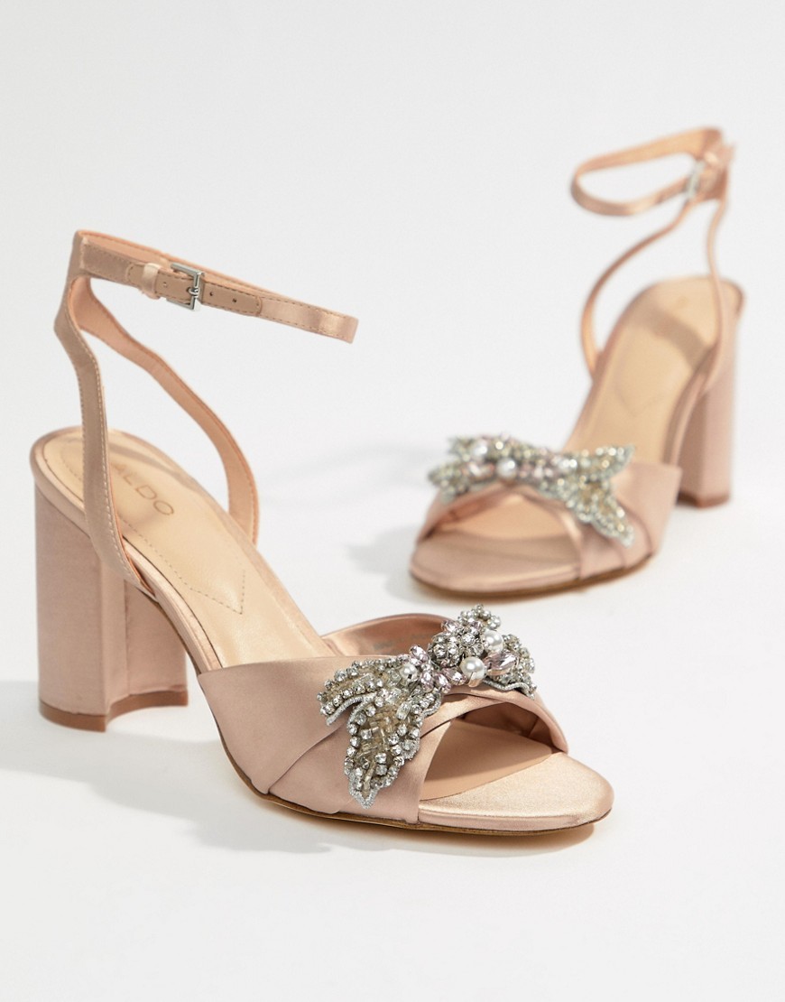 aldo embellished heels