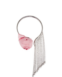 Miu Miu Pink Rose Crystal Necklace