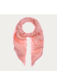 Bally Cashmere Voile Scarf Dusty Pink Cashmere Scarf