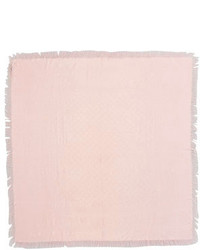 Gucci Cavendish Shimmer Gg Logo Scarf Pinkgold